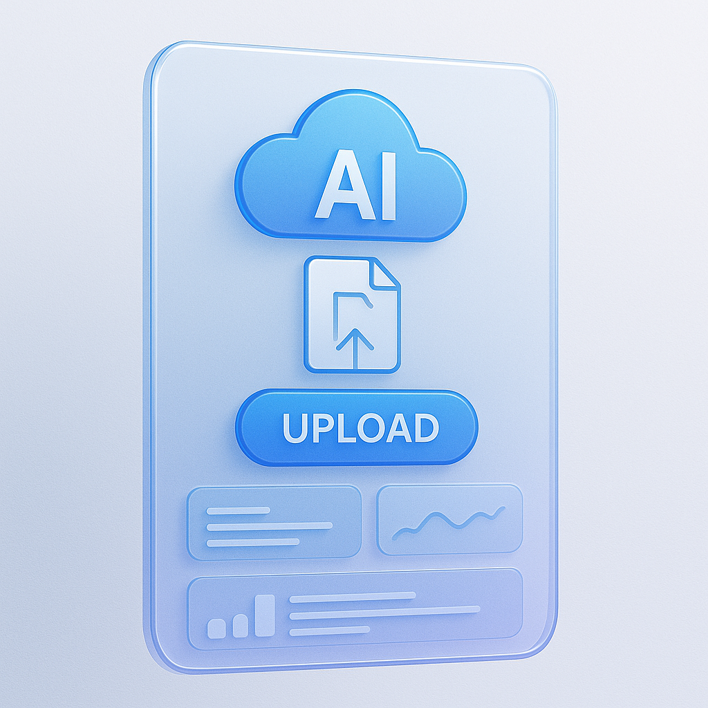 AI Cloud Upload Dashboard